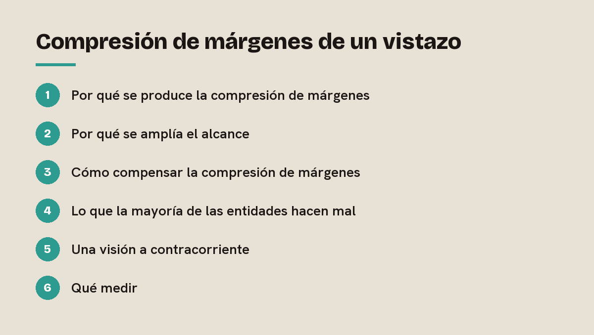 Compresión de márgenes de un vistazo: esquema de las 6 secciones de esta respuesta